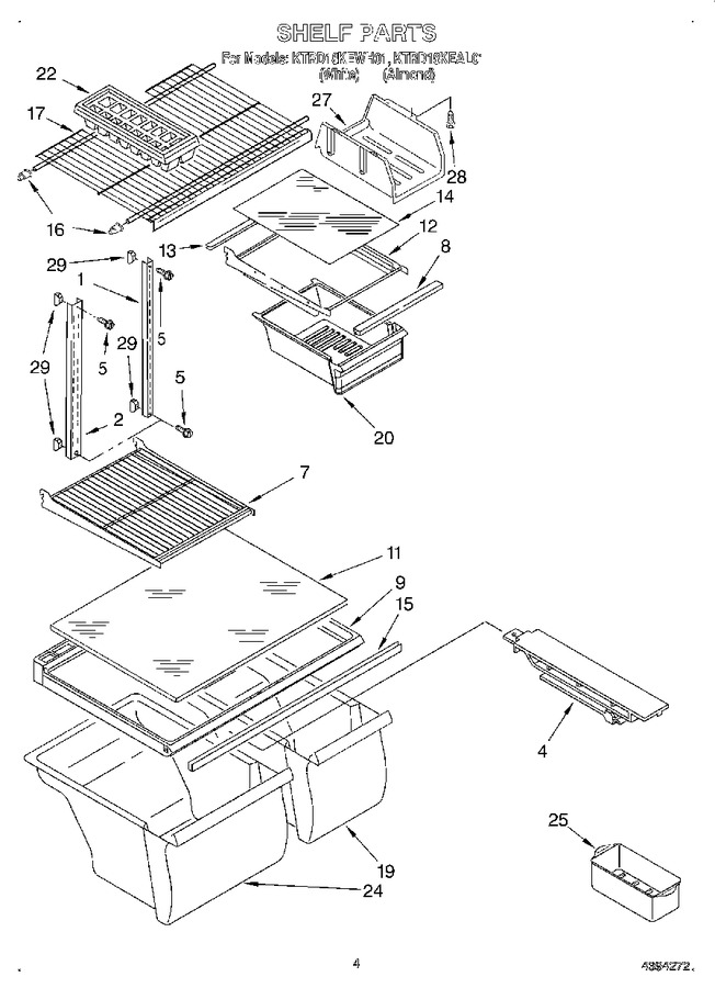 Diagram for KTRD18KEWH01