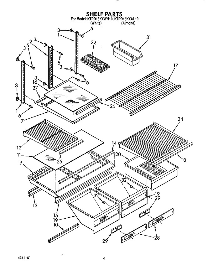 Diagram for KTRD18KXAL10