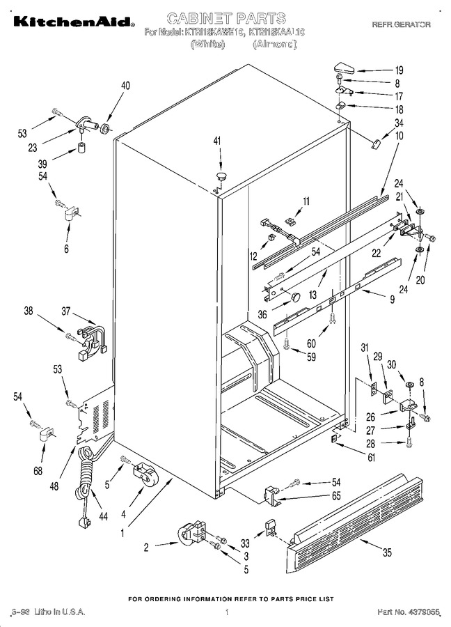 Diagram for KTRI18KAWH10