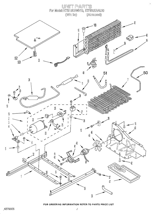 Diagram for KTRI18KAWH10