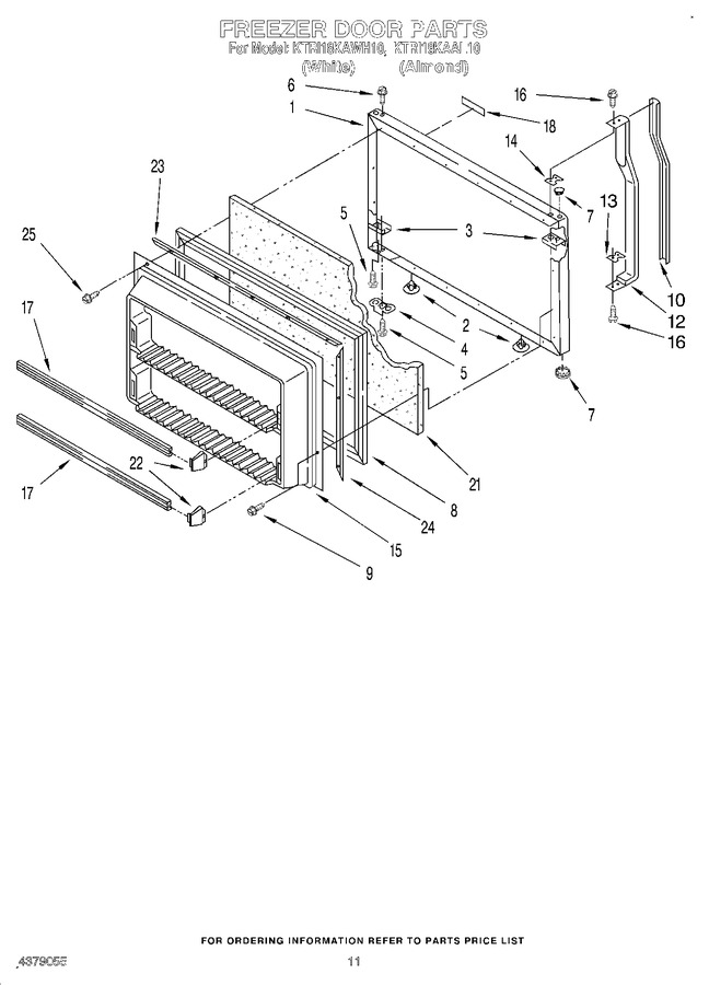 Diagram for KTRI18KAWH10