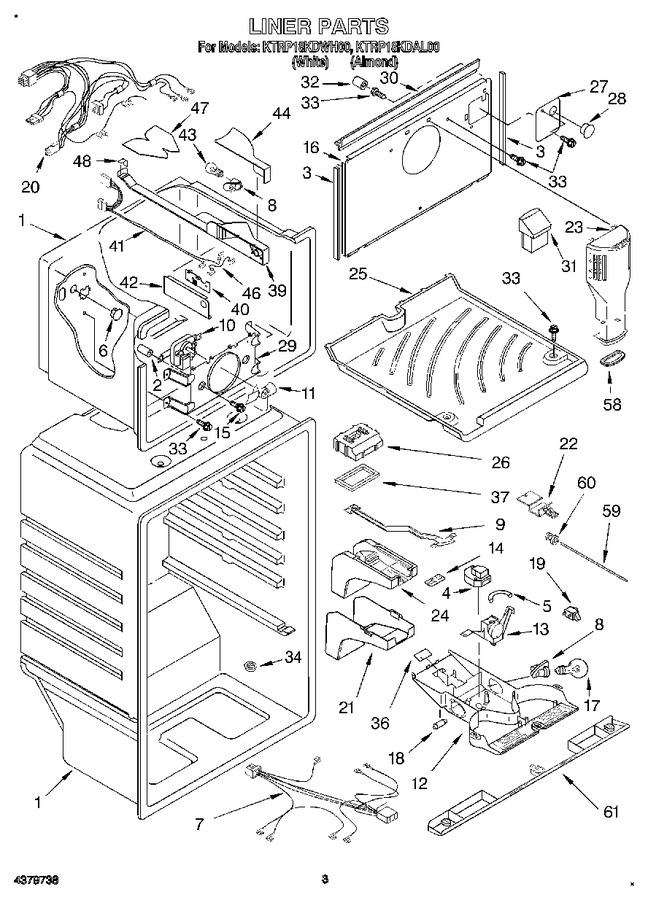 Diagram for KTRP18KDAL00