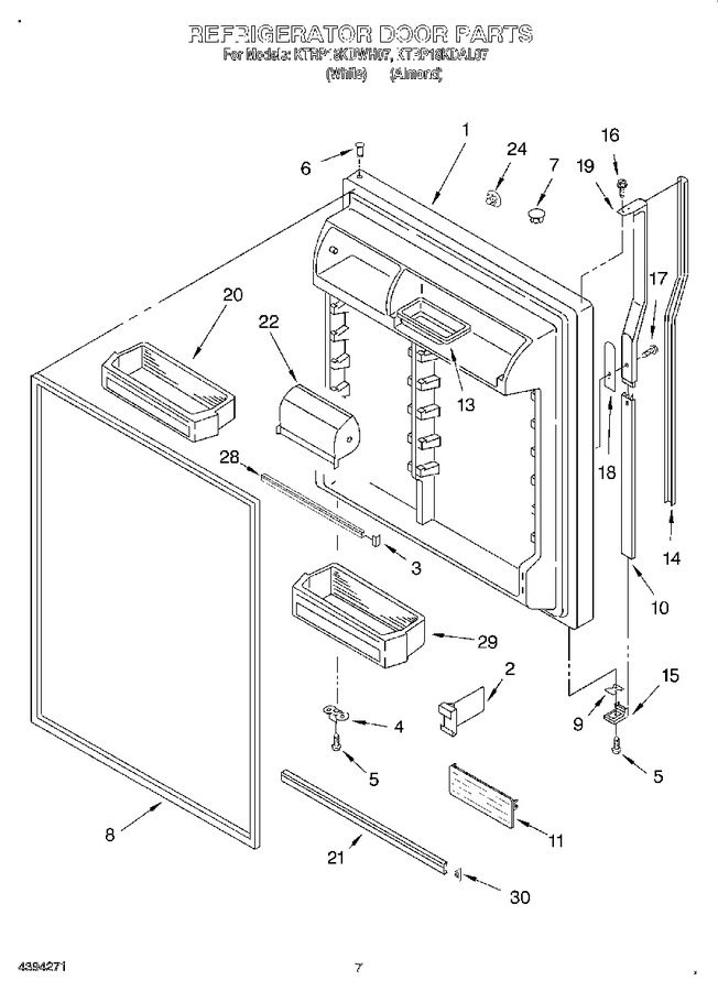 Diagram for KTRP18KDAL07