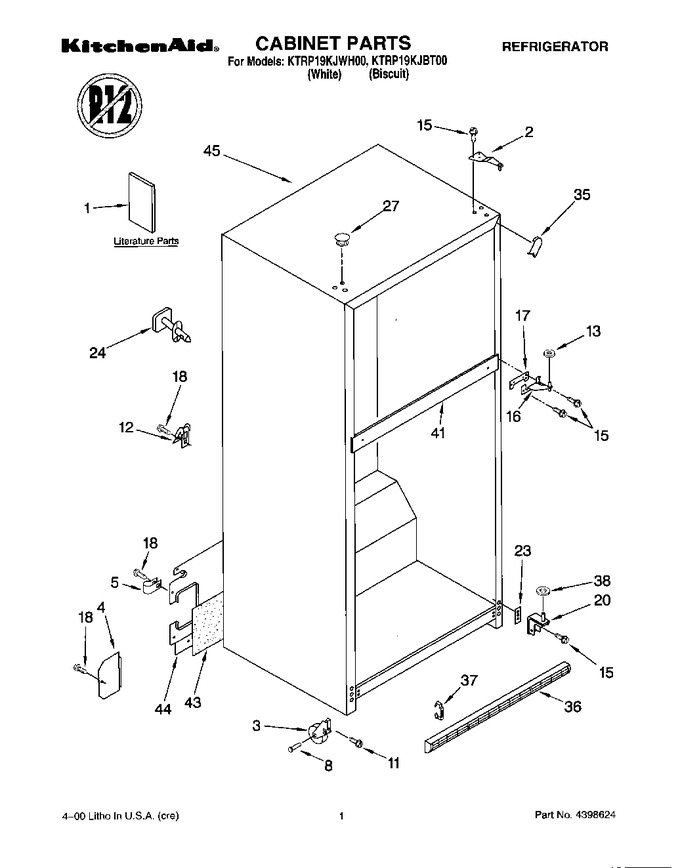Diagram for KTRP19KJWH00
