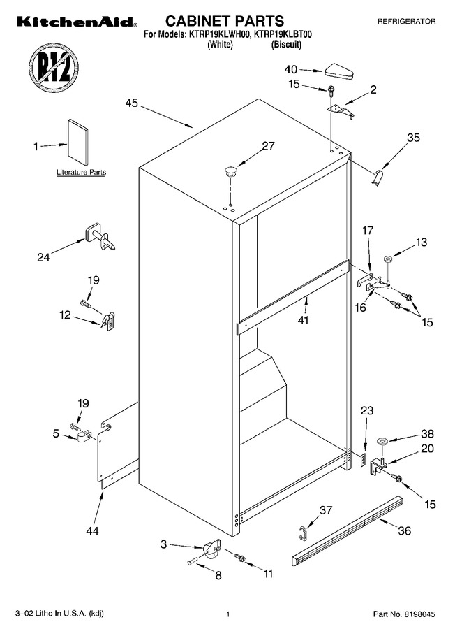 Diagram for KTRP19KLBT00