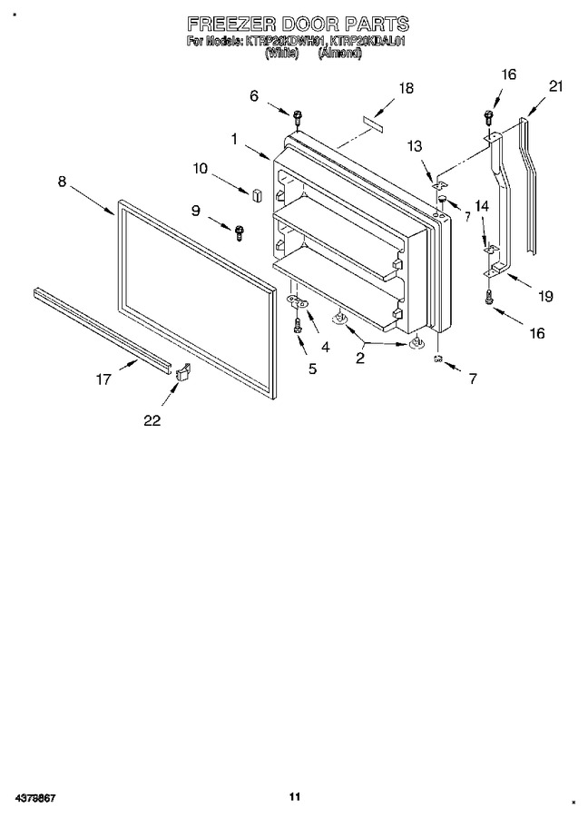 Diagram for KTRP20KDWH01