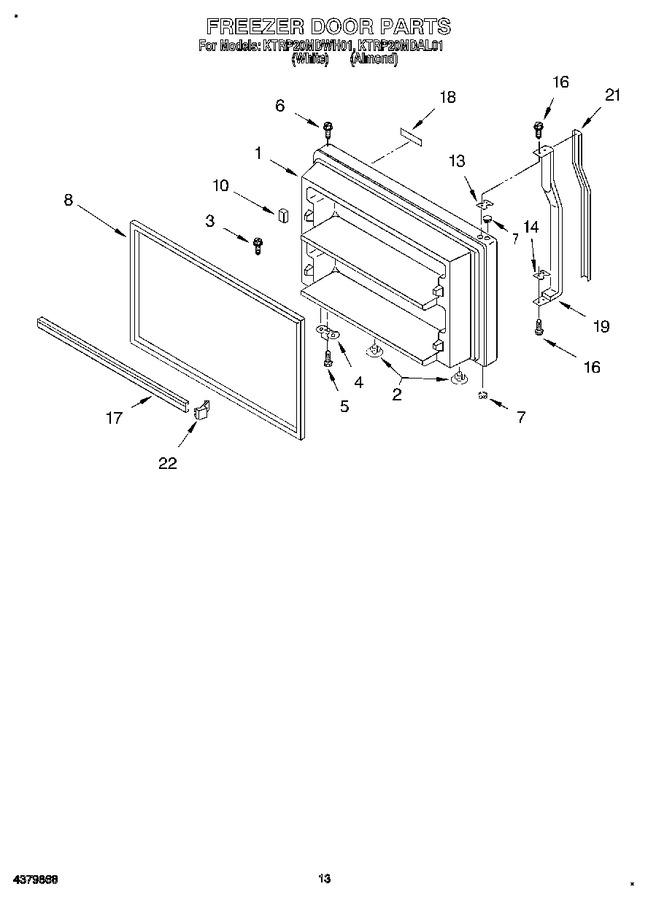 Diagram for KTRP20MDAL01