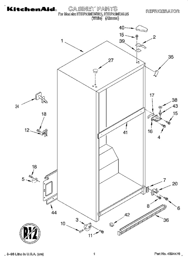 Diagram for KTRP20MDAL05