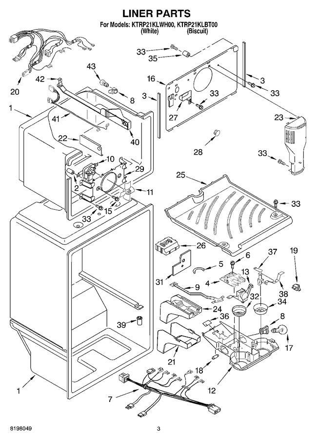 Diagram for KTRP21KLWH00