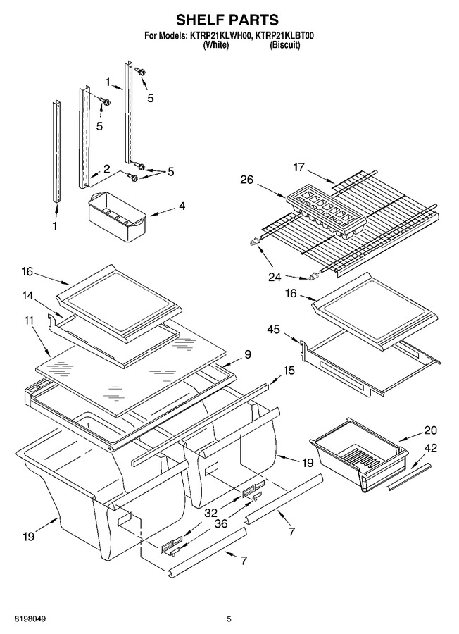 Diagram for KTRP21KLWH00