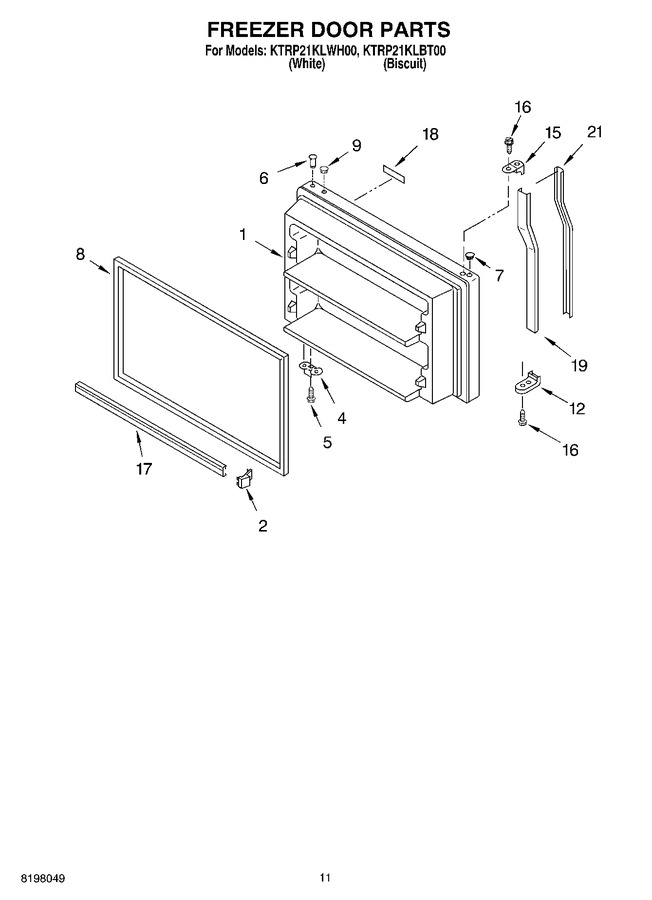 Diagram for KTRP21KLBT00