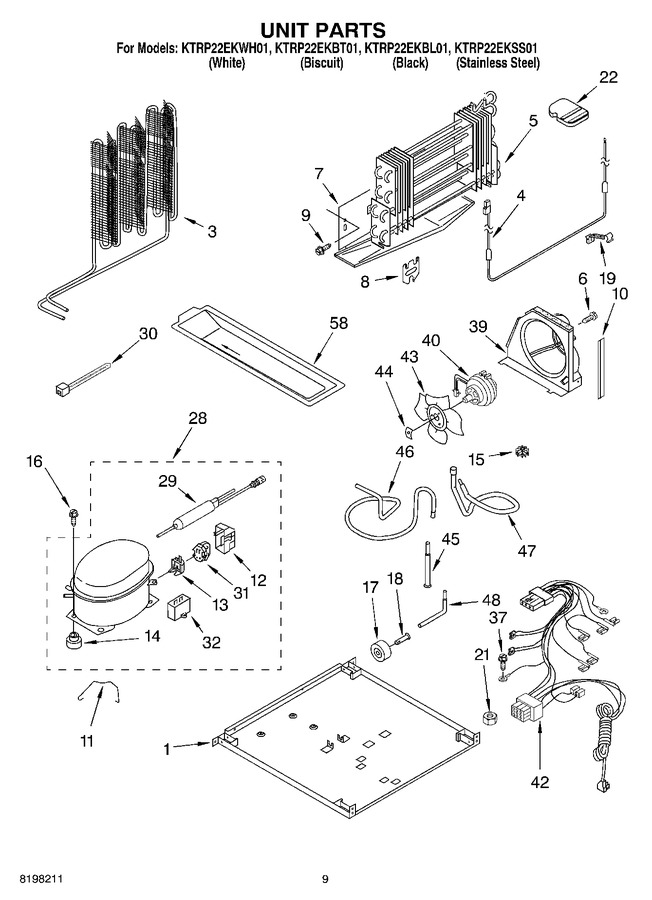 Diagram for KTRP22EKWH01