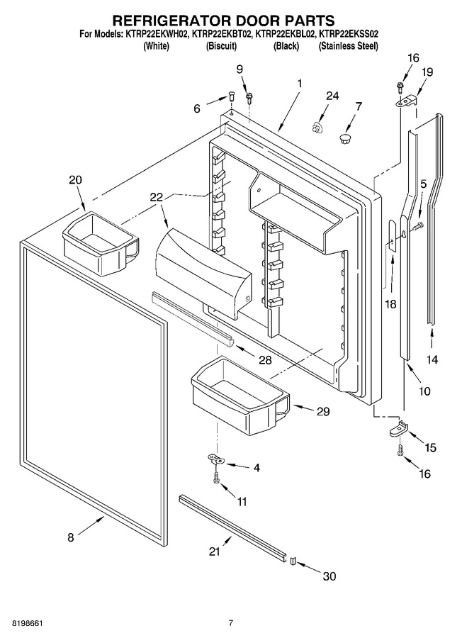 Diagram for KTRP22EKWH02