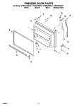 Diagram for 07 - Freezer Door Parts