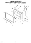 Diagram for 07 - Freezer Door Parts