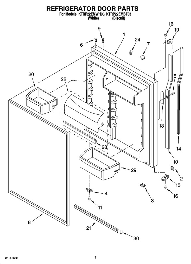 Diagram for KTRP22EMWH03