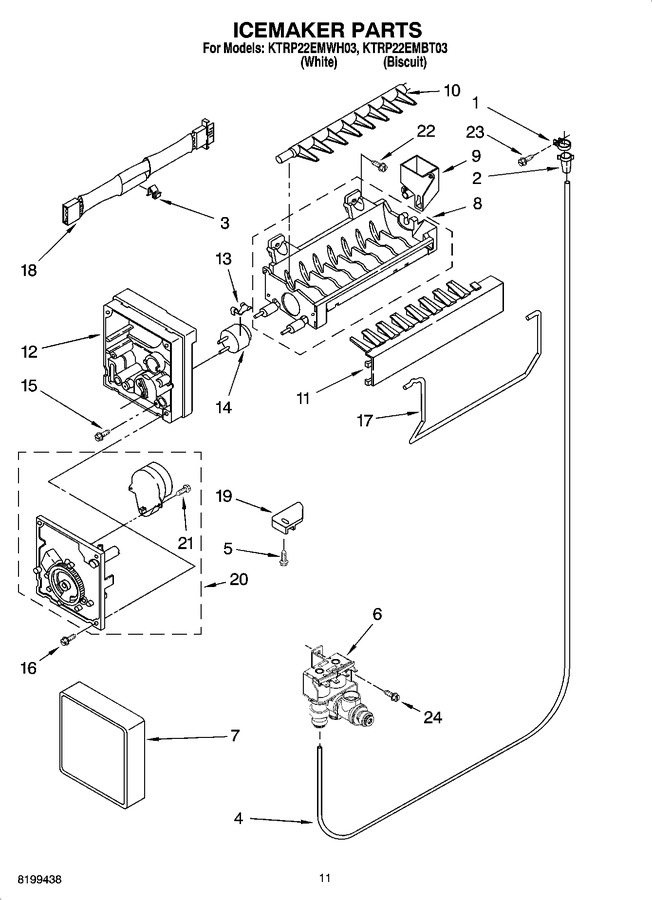 Diagram for KTRP22EMWH03