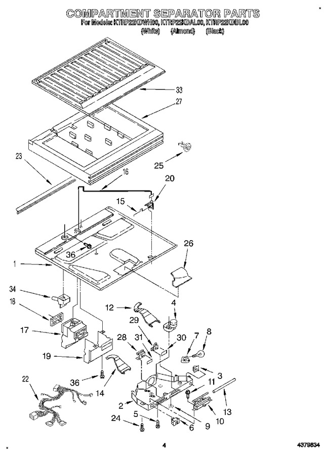 Diagram for KTRP22KDAL00