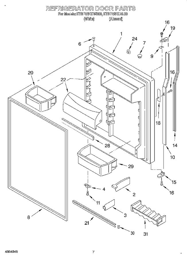 Diagram for KTRP22KGWH00
