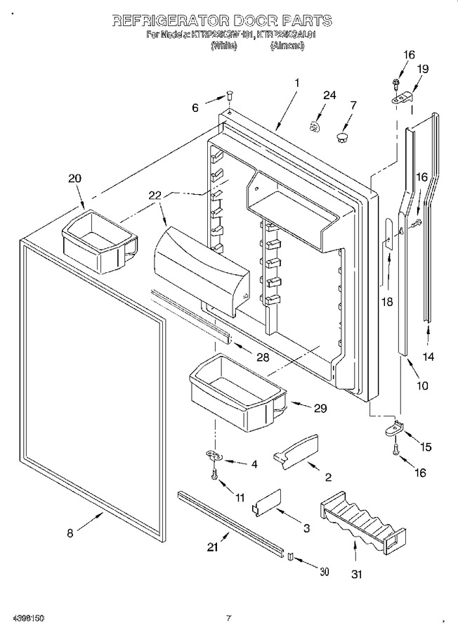 Diagram for KTRP22KGWH01