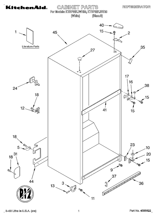 Diagram for KTRP22KJWH00