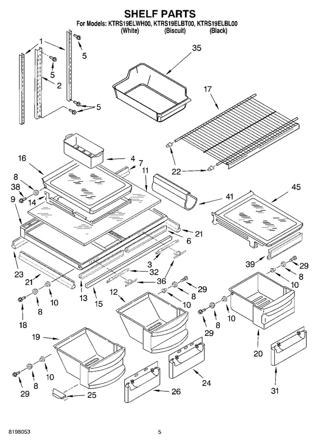 Diagram for KTRS19ELWH00
