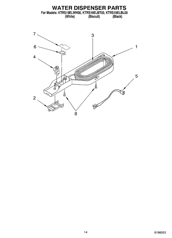Diagram for KTRS19ELWH00