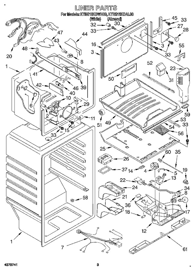 Diagram for KTRS19KDWH00