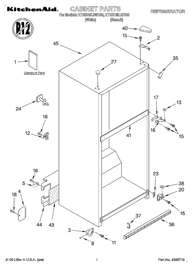 Diagram for KTRS19KJWH00