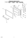 Diagram for 06 - Freezer Door Parts, Optional Parts