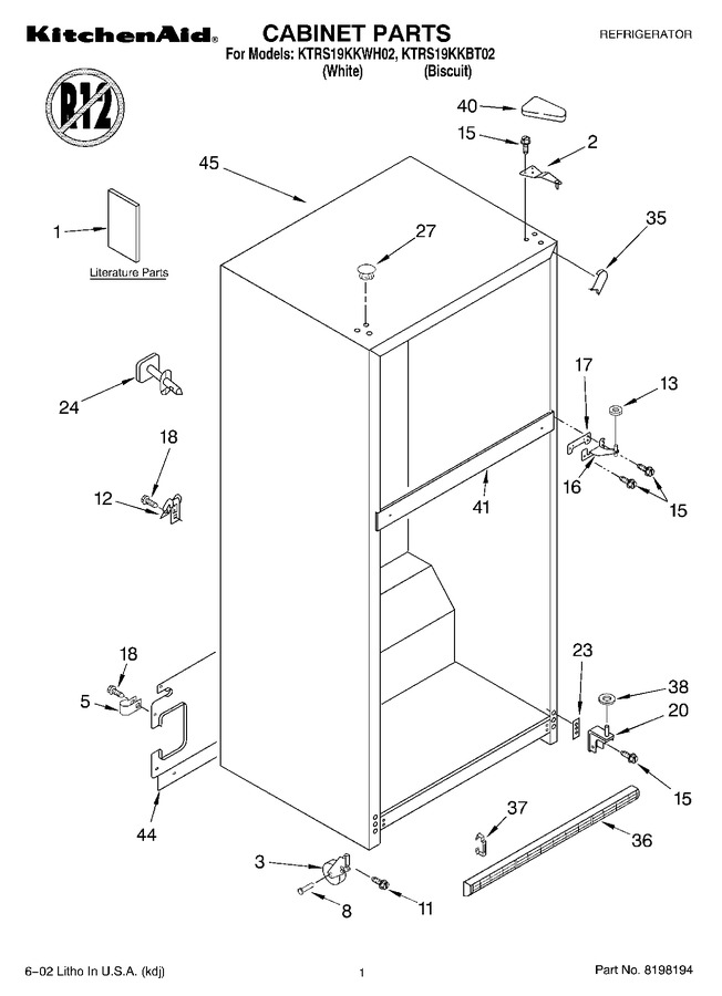 Diagram for KTRS19KKWH02