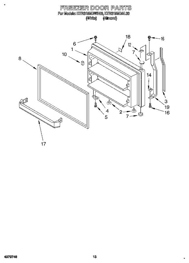 Diagram for KTRS19MDWH00
