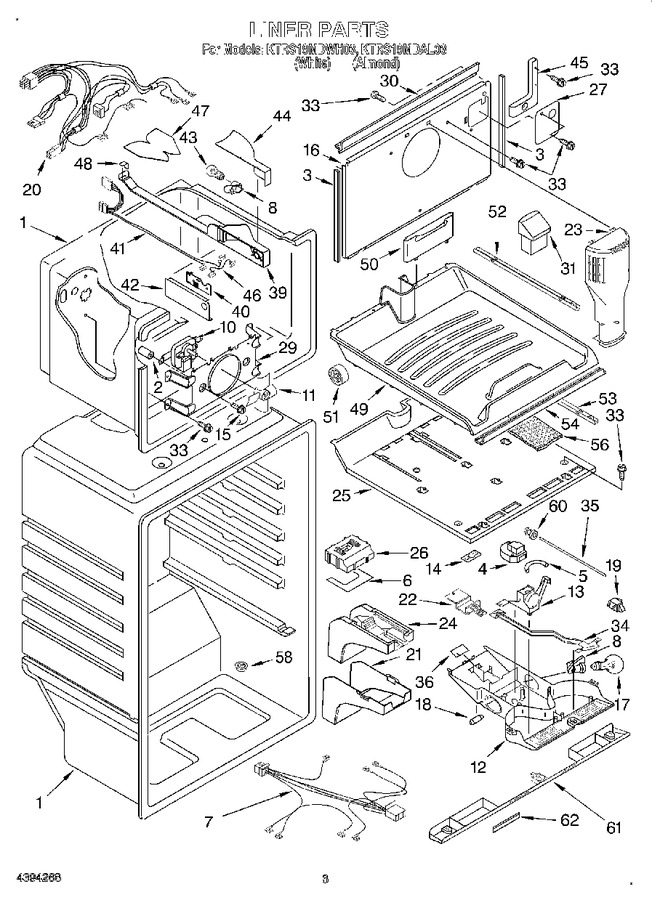 Diagram for KTRS19MDWH03
