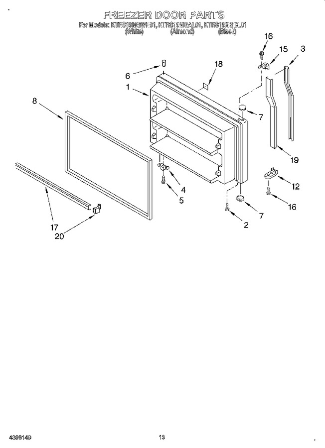 Diagram for KTRS19MGWH01