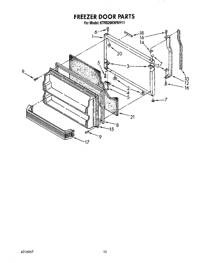 Diagram for KTRS20KWAL11