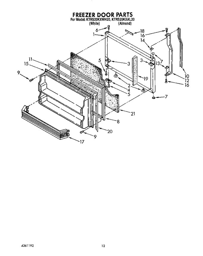 Diagram for KTRS20KXAL20