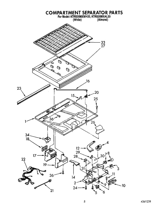 Diagram for KTRS20MXWH20