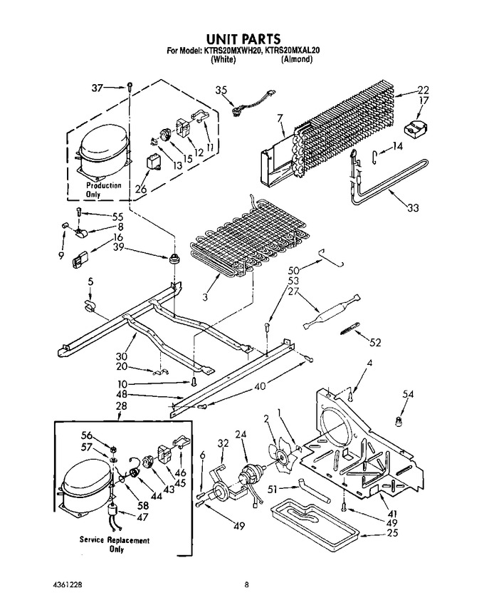 Diagram for KTRS20MXWH20