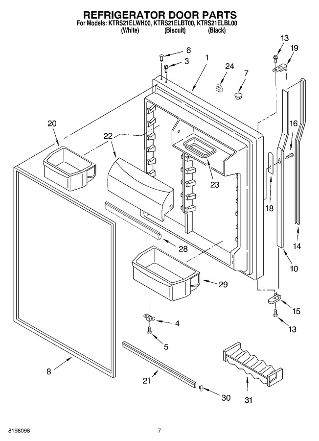 Diagram for KTRS21ELBT00