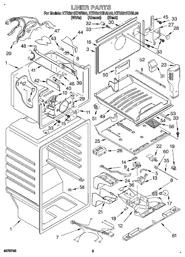 Diagram for KTRS21KDWH00