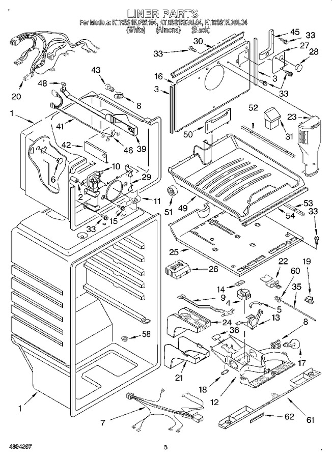 Diagram for KTRS21KDWH04