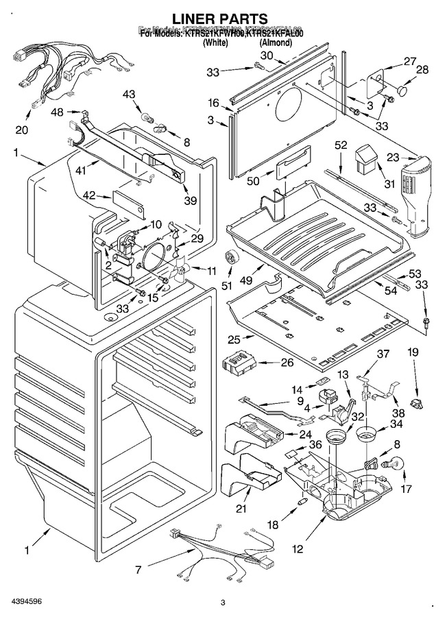 Diagram for KTRS21KFWH00