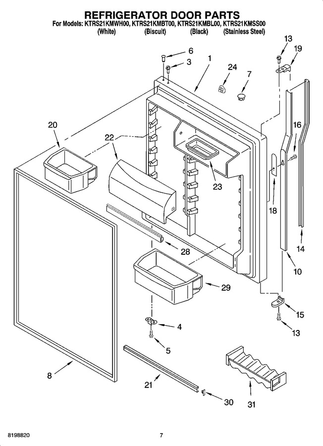 Diagram for KTRS21KMWH00
