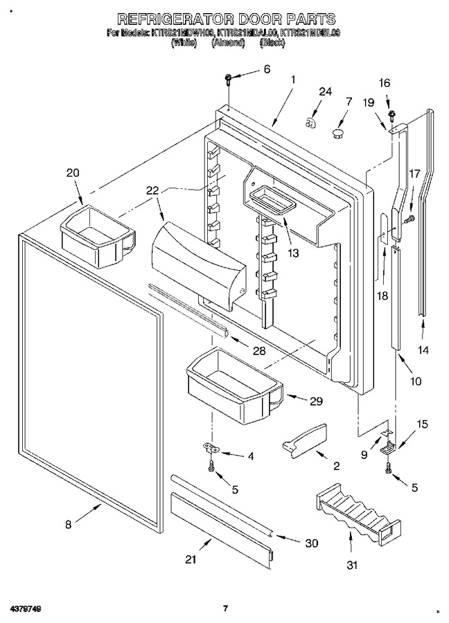 Diagram for KTRS21MDWH00