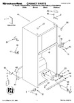Diagram for 01 - Cabinet Parts