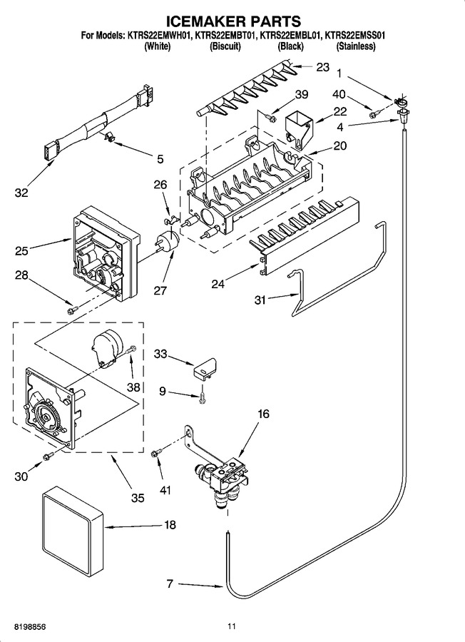 Diagram for KTRS22EMWH01