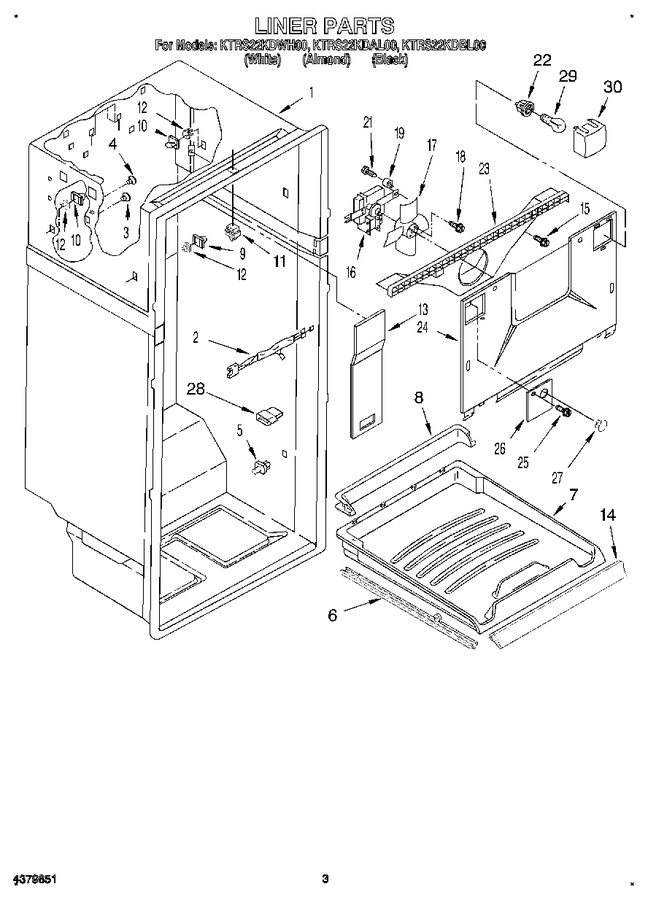 Diagram for KTRS22KDAL00