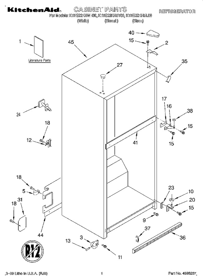 Diagram for KTRS22KHBL00
