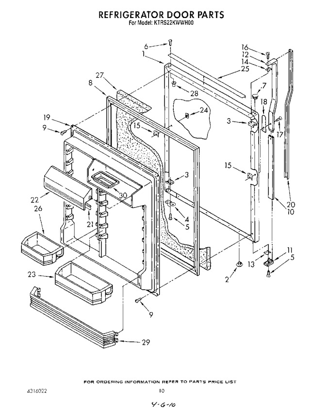 Diagram for KTRS22KWWH00