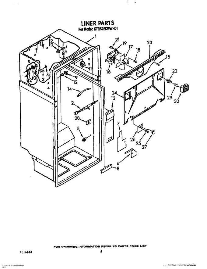 Diagram for KTRS22KWWH01